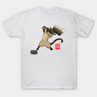 Siamese Cat Can Chop T-Shirt